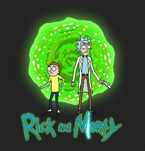 Rick and Morty - PIXEL ART | Behance