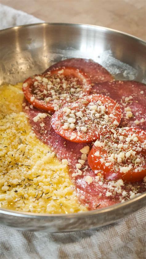 Salami, Tomato and Herb Stuffed Omelette - Molé in the Wall