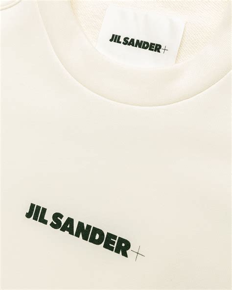 Jil Sander – Logo Sweater Natural | Highsnobiety Shop