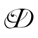 Fancy Calligraphy Alphabet Stencil Letter D | Alphabet style, Lettering alphabet fonts, Alphabet ...