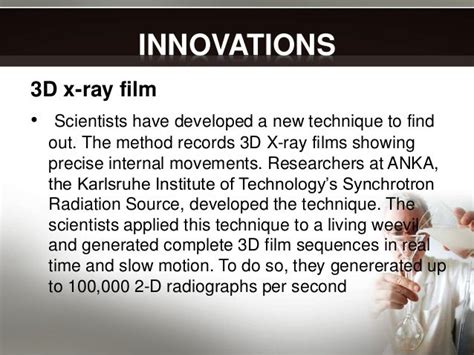 Recent biotechnology innovations