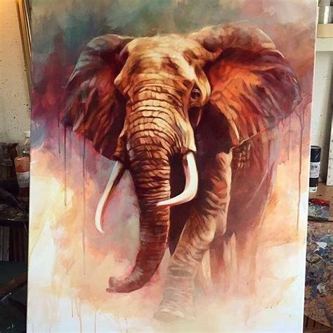 Elephant Gifts on Instagram: “Amazing painting. .!! 👍 👍 @albert ...