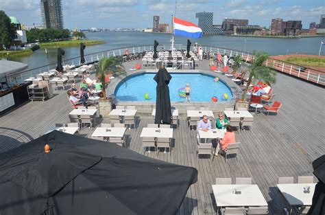 Rotterdam pool area - SS Rotterdam - Shipfriends