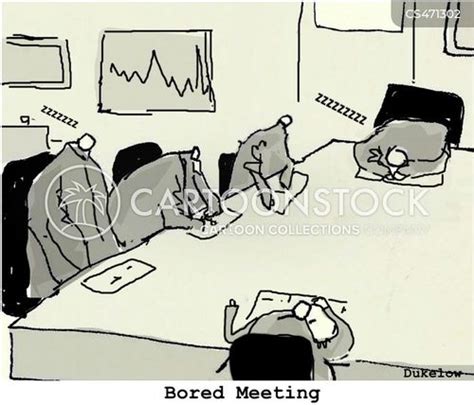 Boring Meeting Cartoons and Comics - funny pictures from CartoonStock