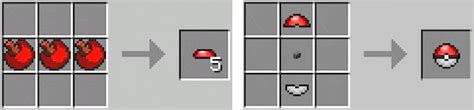 Minecraft Pixelmon Pokeball Recipes : Minecraft Pixelmon - "POKEBALL ...