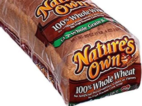 100% Whole Wheat Sliced Bread Nutrition Facts - Eat This Much