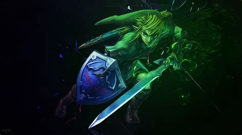 Link from Legend of Zelda wallpaper, The Legend of Zelda, Link, Hylian ...