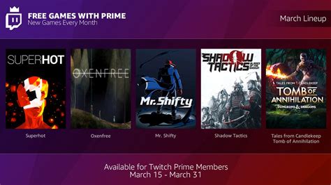 Amazon-owned Twitch offering collection of free games for Prime members – GeekWire