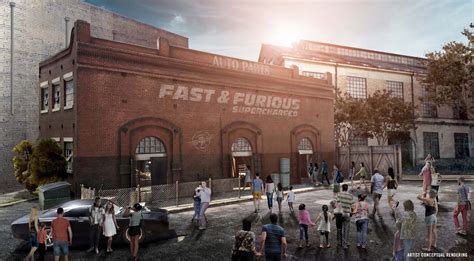 Fast & Furious - Supercharged: Ride Details Revealed for Universal ...