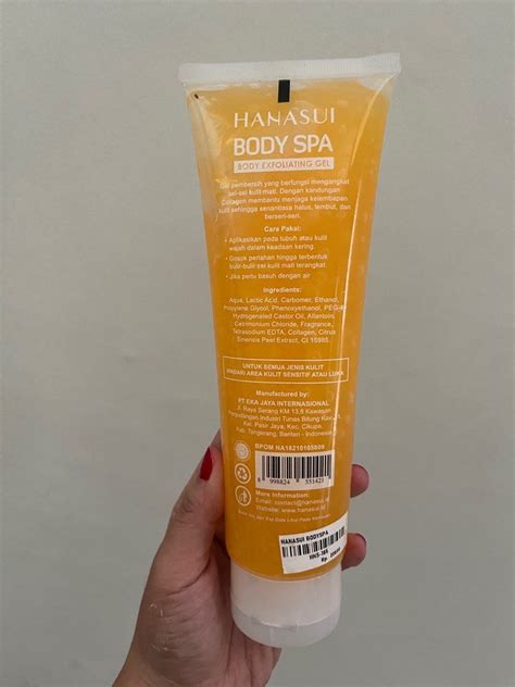 Hanasui Body Spa Scrub on Carousell