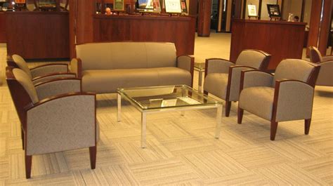 Commerce Bank (Springfield, MO) Eloquence guest seating and lounge seating with Myriad side ...