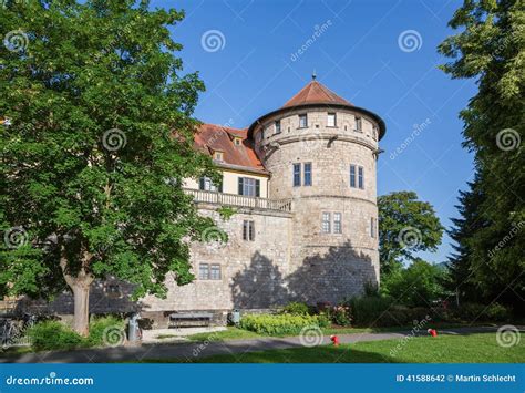 Castle tuebingen stock photo. Image of central, house - 41588642