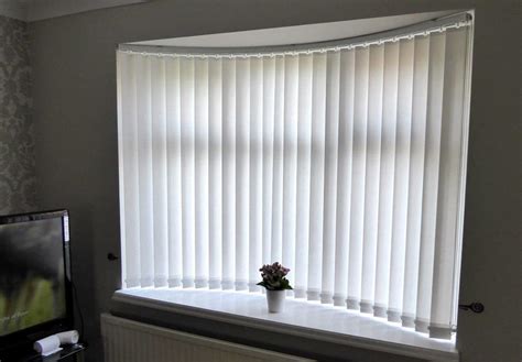 Curved Track Vertical Blinds • London Blind Company • Bexleyheath