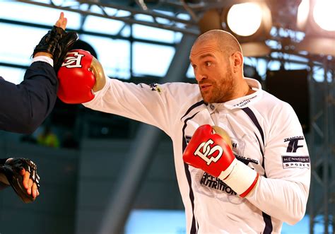 Tyson Fury and Wladimir Klitschko public workouts - Mirror Online