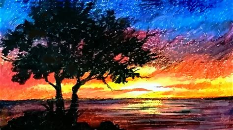 Easy Beautiful Oil Pastel Drawings Of Nature - Kristins Traum