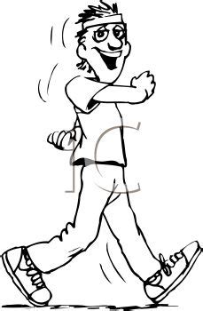 Man Walking Cartoon - People Walking Clip Art Transparent PNG - Clip ...