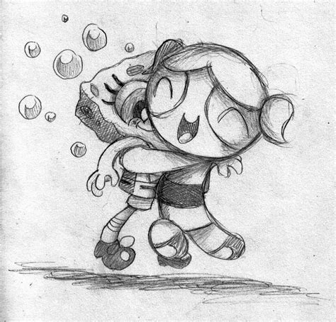 Bubbles and Spongebob Love II by dwightyoakamfan on DeviantArt