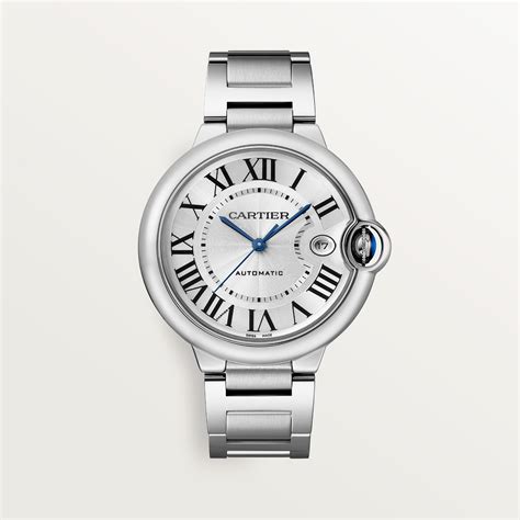 Montre Ballon Bleu De Cartier 42 Mm, Acier, Cuir | atelier-yuwa.ciao.jp