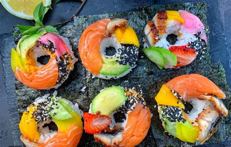 How To Make Sushi Donuts- Step By Step Guide - Organically Blissful