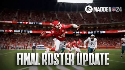 Madden 24 Final Roster Update Release Date