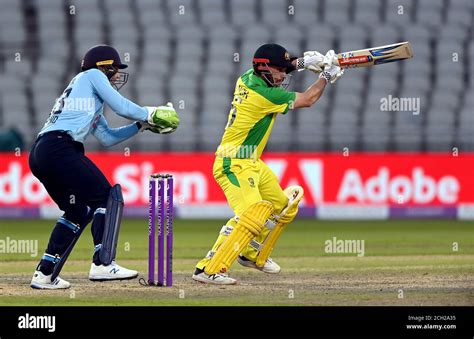 Australias aaron finch batting hi-res stock photography and images - Alamy