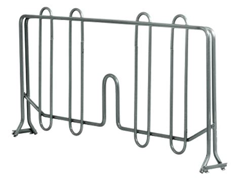 Dividers for Wire Shelves: Chrome, Eagle, 21"x 8"H, EA-SD21-C - Cleanroom World