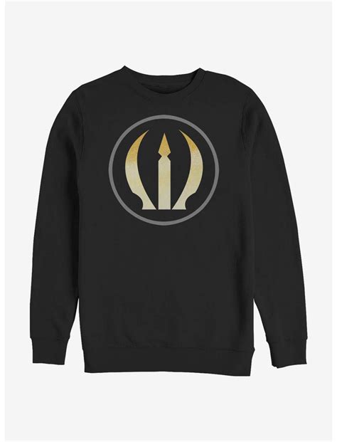 Star Wars The Clone Wars Deathwatch Ensignia Crew Sweatshirt - BLACK | Hot Topic