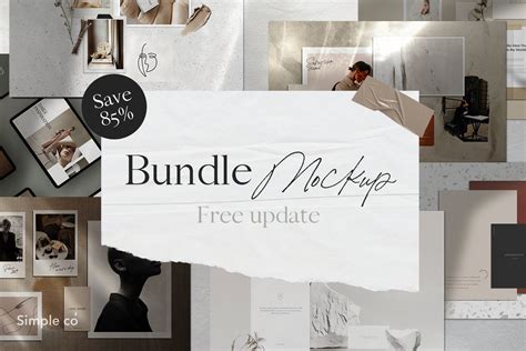 BUNDLE Mockup | Product Mockups ~ Creative Market