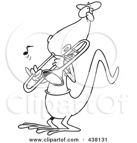 Trombone Cartoon Drawing at GetDrawings | Free download