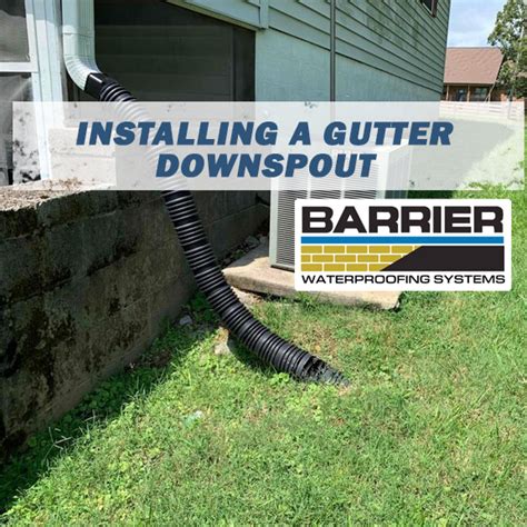 Gutter Downspout Installation for Moisture Protection | BWS