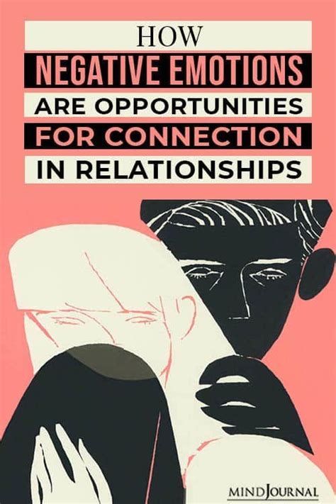 How Negative Emotions Are Opportunities for Connection in Relationships in 2021 | Negative ...