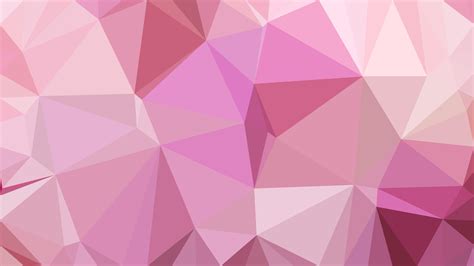 Free Pink Polygon Pattern Background Illustration