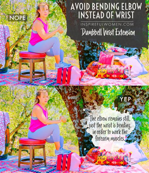 Dumbbell Wrist Extension - Inspireful Women