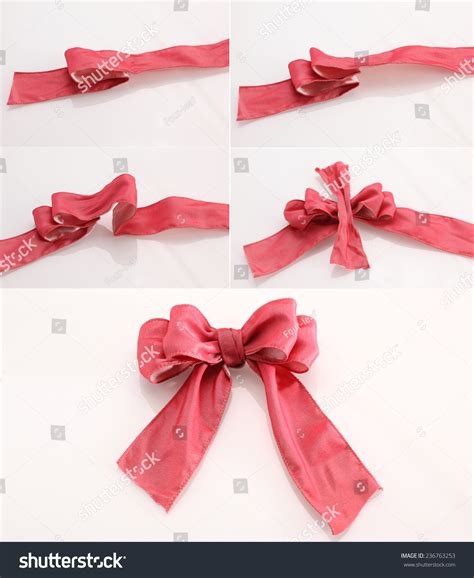 How Make Bow Step By Step Stock Photo 236763253 | Shutterstock