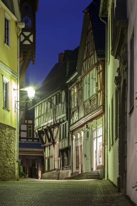 Street in Town Limburg, Germany Stock Photo - Image of buildings ...