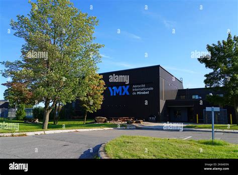 MONTREAL, CANADA -15 SEP 2022- View of the Montreal Mirabel ...