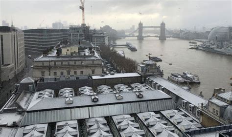 London weather LIVE: Watch webcam stream as snow falls in London | Weather | News | Express.co.uk