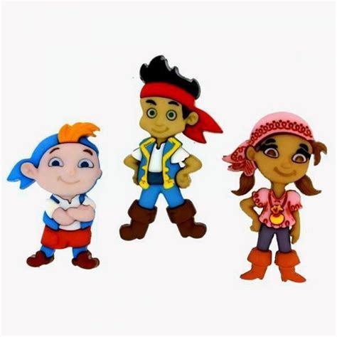 Disney Jake and the Neverland Pirates With Cubby and Izzy - Etsy