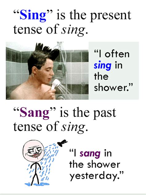 The YUNiversity - What's up with "sing," "sang," "sung," and...