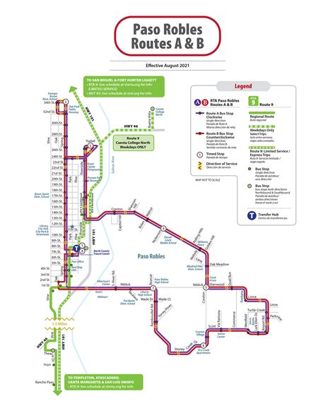 Rta routes - vvtitable