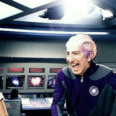 1999 - Alan Rickman a Alexander Dane in "Galaxy Quest." Laughing on the ...