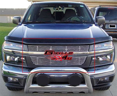 For 2004-2012 Chevy Colorado Stainless Steel Tubular Grille Grill | eBay