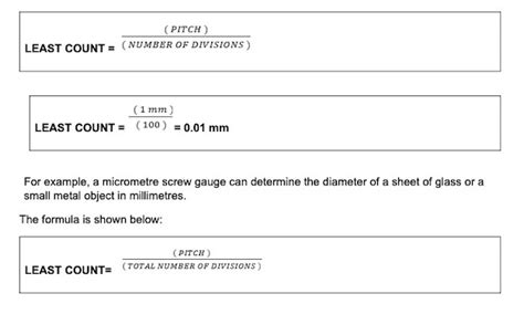 Working Principle and Formula of Screw Gauge | Code Geekz