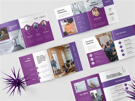 Business Portfolio Template by InDesign Essence on Dribbble