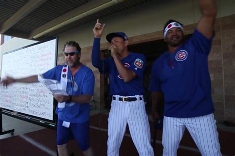 Cubs SS Munenori Kawasaki Sings Aerosmith as Team Wears Japanese ...