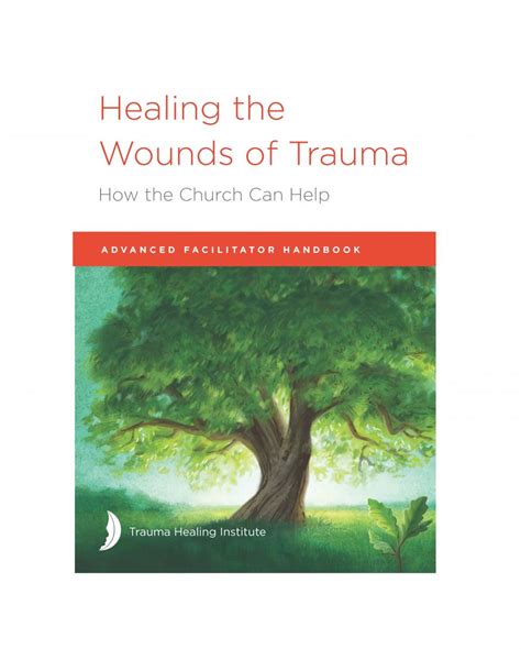 Healing the Wounds of Trauma: Advanced Facilitator Handbook 2021 edition | Bibles.com | Low-cost ...