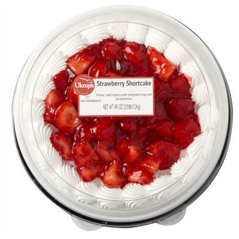 Ukrop's™ Strawberry Shortcake, 46 oz - Fry’s Food Stores