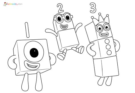 Numberblocks Coloring Pages Coloring Pages | Images and Photos finder