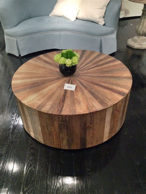 round wood coffee table - can you make it into a storage piece by taking off the top? a project ...