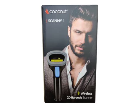 Coconut Wireless 2D Scanner BSC01 - Fast QR Code Scanning